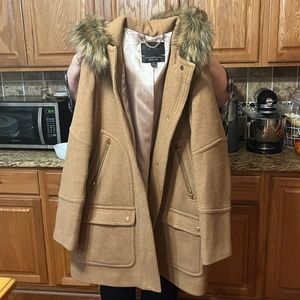 J Crew Wool Chateau Parka